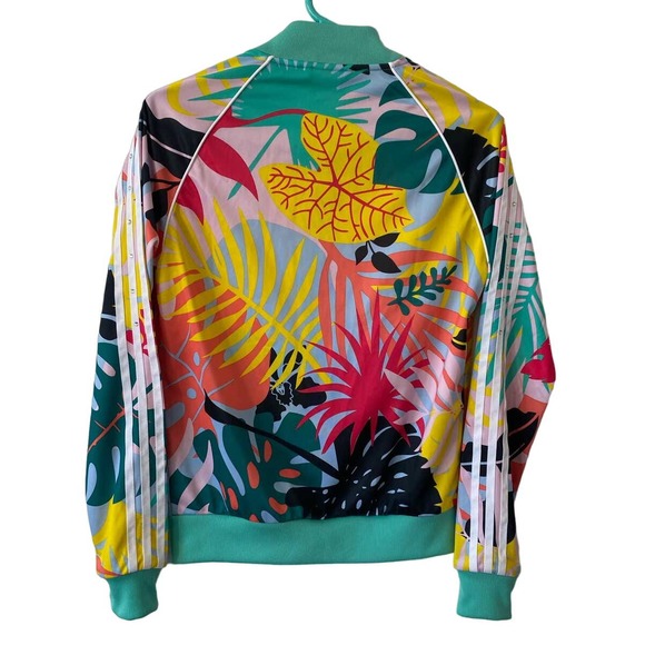 Adidas Tropicalage SST Graphic Superstar Women's Track Jacket FH7991 Small - Picture 2 of 11